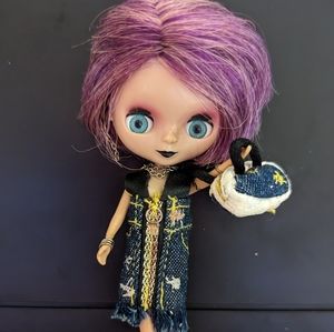 Takara Hasbro Petite Blythe Splash and Sammy Spirit & Spice, Redressed